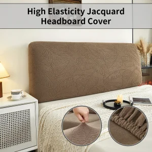 High Quality Elastic Jacquard Headboard Cover Easy to Clean All-Season Comforter Bedside Cover for Bedroom