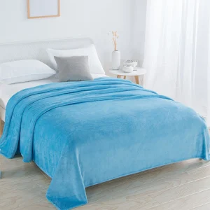 70×100cm Coral Fleece Blankets Comfy Lightweight Single Twin Blanket Multi-Purpose Daily Home Outdoor Travel Portable Blanket