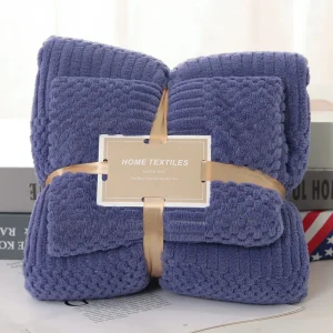 Ultra Soft Absorbent Coral Fleece Towels Thick Quick Dry Bath Towel Set for Home Beach Travel